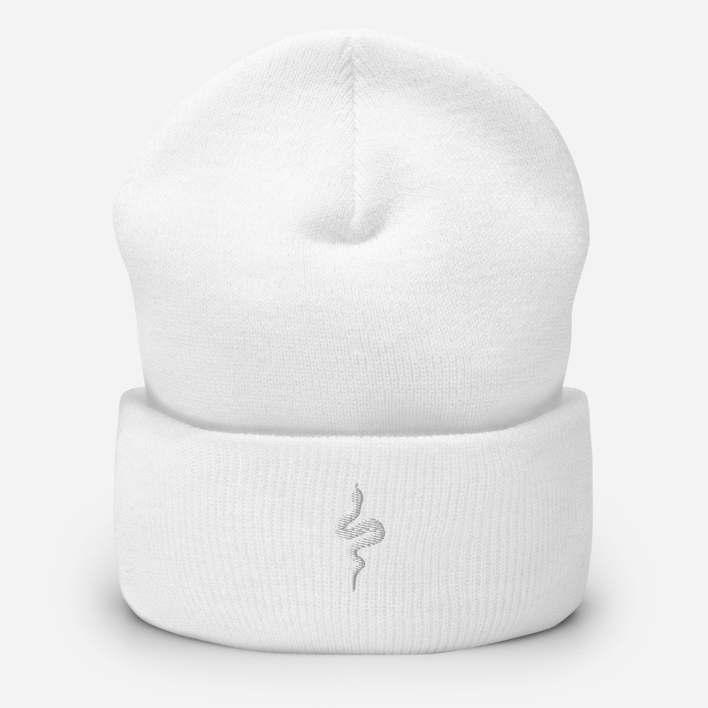 White Snake Beanie